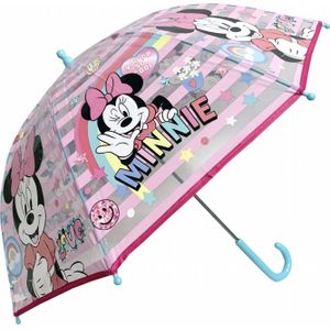 Mini Mouse meisjes paraplu 45 cm roze