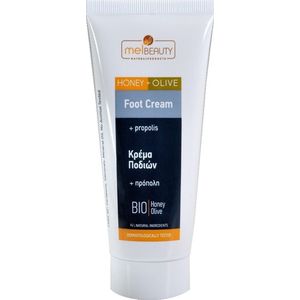 MelBeauty Foot Cream Honey Olive | Voet Crème Honing,Olijfextract,Propolis | Intensieve Verzorging voor Zachte en Gezonde Voeten