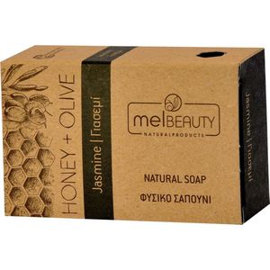 MelBeauty Honey and Olive Oil Soap with Jasmine Aroma  85gr | Olijfolie Zeep met Honing | Handzeep