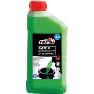 Feral | Antivries | Motorkoelvloeistof (-20℃ / + 105℃) | Anti Freeze | Engine Coolant | GROEN | 1 liter
