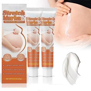 Stretch Mark Remover Repair Cream for Postpartum Pregnancy Care Skin Scar, Pregnancy Mark Repair Cream, Stretch Marks Repair Cream (2 Pcs)