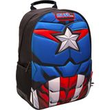 Marvel Avengers Rugzak, Captain America - 45 x 33 x 16 cm - Polyester - 45x33x16 - Multikleur