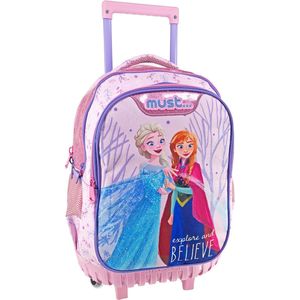 Disney Frozen - Rugzak Trolley, Explore and Believe - 45 x 34 x 20 cm - Polyester