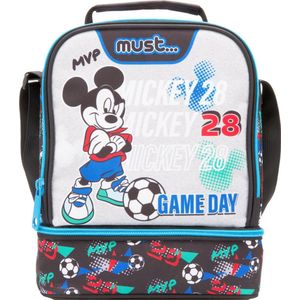 Disney Mickey Mouse K eltasje, Game Day - 24 x 20 x 12 cm - Polyester - 24x20x12 - Multikleur