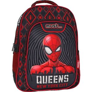 Spiderman Rugzak Queens -  43 x 32 x 18 cm - Polyester - 43x32x18 - Zwart