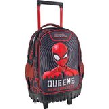 SpiderMan Rugzak Trolley Queens - 44 x 34 x 20 cm - Polyester