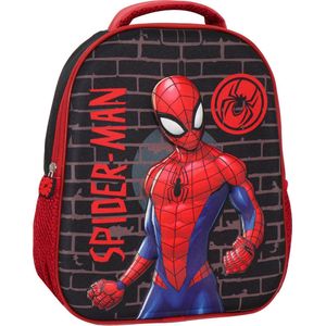 Spiderman 3D Rugzak, Strong - 32 x 26 x 10 cm - EVA polyester - 32x26x10 - Zwart
