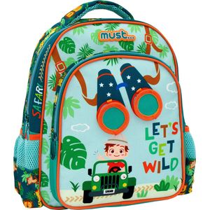 Must - Rugzak Safari - 31 x 27 x 10 cm - Polyester