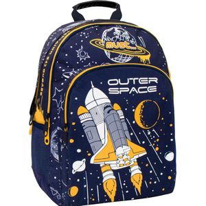 Must Rugzak, Outer Space - 45 x 33 x 16 cm - Polyester - 45x33x16 - Blauw