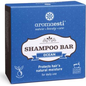 Aromaesti Shampoo Bar Ocean - dagelijks gebruik - zero waste - solid shampoo - vegan - biologisch - diervriendelijk - 60 gram