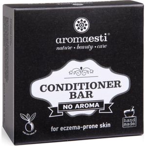 Aromaesti Conditioner Bar No Aroma - parfumvrije shampoo - eczeem - psoriasis - zero waste - solid shampoo - vegan - biologisch - diervriendelijk - 60 gram