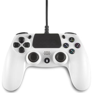 Hoplite - Bedrade Controller - Wit - Playstation 4 & PC