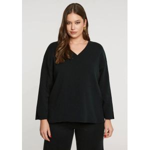 Mat Fashion - Gebreide Trui - Zwart