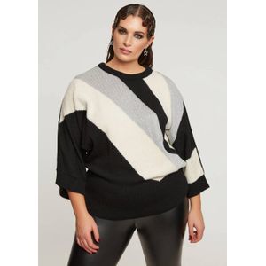 Mat Fashion - Gebreide Trui - Zwart