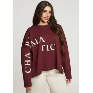 Mat Fashion - Sweater - Donkerrood