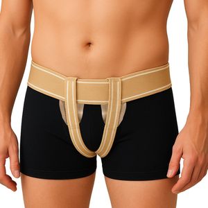 Medical Brace - Dubbelzijdige Liesbreukband - Ondersteuning - Aanpasbaar