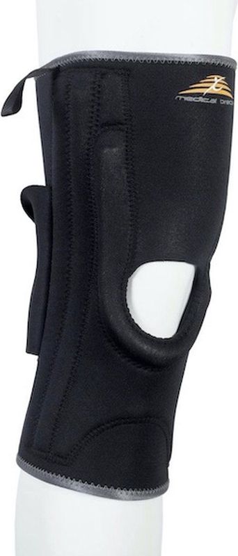 Kniebrace Medical Brace Neopreen met baleinen maat XL knie omvang 43-49cm  - patella luxatie ligament letsel - vocht in knie