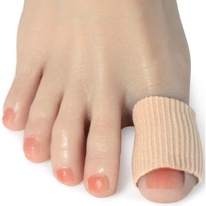 Medical Brace Afknipbare Teenbeschermer | Soft Gel | Geschikt voor Grote Teen | Maat L