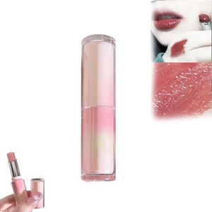 Herorange Lipstick,Herorange Jelly Lipstick,Herorange Jelly Lipstick,Long Lasting Jelly Lip Gloss Waterproof Non-Sticky Cup,Moisturise and Lighten Lip Lines (One Size,08)