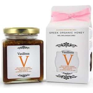 Biologische honing met koninginnebrij (Royal Jelly) en stuifmeel Griekenland - 250g - Vasilissa