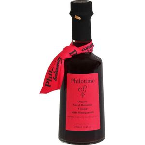 Balsamico azijn met Granaatappel - Philotimo - BIO - Fruitig - 250ml