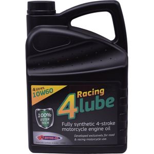 BO Motor Oil Motorolie bo racing 4 lube 10w-60 synth ester (4l)