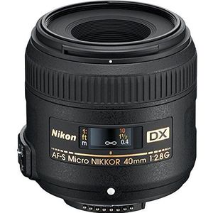 Nikon Af-S Dx Micro-Nikkor 40Mm 1:2,8G Lens Zwart