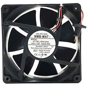 Original NMB 4715KL-05W-B49 12038 DC24V 0.46A Frequency converter Server Cooling fan