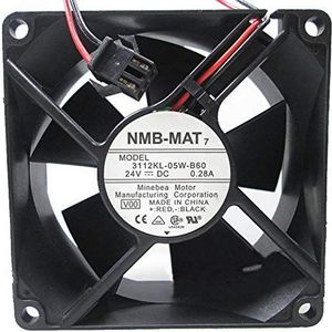 3112KL-05W-B60 8cm 8032 24V 0.28A Double ball bearing Inverter industrial equipmen cooling fan