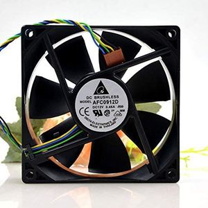 Delta 9025 12V 0.46A AFC0912D 9CM 4-Wire To The CPU Board Speed Chassis Cooling Fan