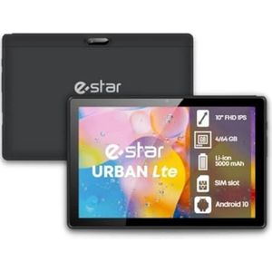 Estar - Urban Tablet - Zwart - 10.10" - 64GB - LTE