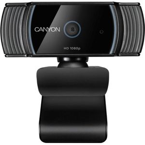 Canyon C5 HD Webcam - 1080p - Autofocus - Microfoon - Tripod Mount