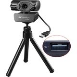 Canyon - C6 - Webcam - Zwart - 2K Resolutie - Microfoon - 80° Kijkhoek