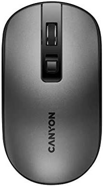 Canyon - MW-18 - Draadloze Muis - Grijs - Oplaadbaar - Stille Knoppen