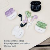 Canyon - TWS-5 - Koptelefoon - Wit - Draadloos - Bluetooth 5.3