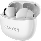 Canyon - TWS-5 - Koptelefoon - Wit - Draadloos - Bluetooth 5.3