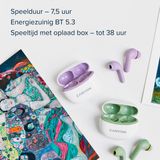 Canyon - TWS-5 - Koptelefoon - Wit - Draadloos - Bluetooth 5.3