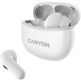 Canyon - TWS-5 - Koptelefoon - Wit - Draadloos - Bluetooth 5.3