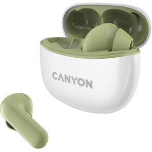 Canyon TWS-5 - Koptelefoon - Groen - Draadloos - Bluetooth 5.3
