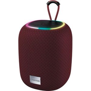 Canyon - CNE-CBTSP8R - Bluetooth Luidspreker - Rood - Oplaadbare Batterij - Draagbaar