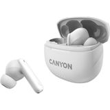 Canyon TWS-8 Bluetooth Headset - Earbuds - BT 5.3 - Wit
