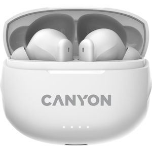 Canyon TWS-8 Bluetooth Headset - Earbuds - BT 5.3 - Wit