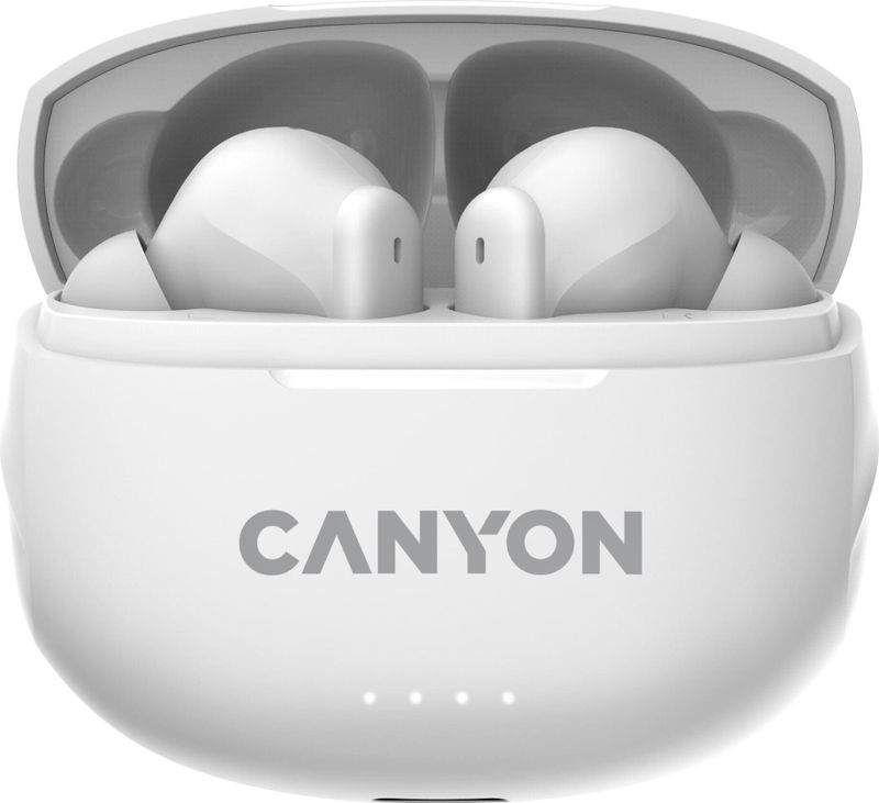 Canyon TWS-8 Bluetooth Headset - Earbuds - BT 5.3 - Wit