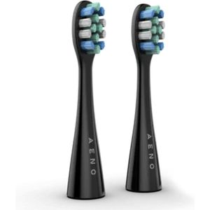 AENO - ADBTH2-1 Opzetstuk Tandenborstel - Zwart - 2 Stuks