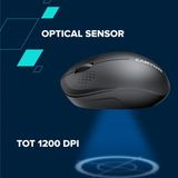 Canyon - MW-04 - Draadloze Muis - Wit - Bluetooth 5.0 - 1200 DPI