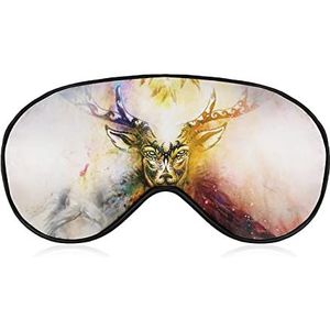 Dream Catcher Heilig Herten Slaap Oogmasker voor Mannen Vrouwen Tieners, Nachtslaap Oogschaduw Cover & Blinddoek, Blokkeer Licht, Zacht Comfort voor Reizen Yoga Nap