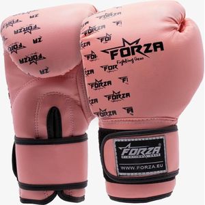 Forza fighting kids mini bokshandschoen in de kleur roze.