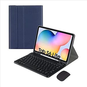 Voor Samsung Galaxy Tab S7 Fe 12,4 Inch T730/T736/T733/T738 2021 Toetsenbord Case, 7 Kleur Verlicht Verwisselbaar Bluetooth Draadloos Toetsenbord, ingebouwde Pen Lade, Met Muis