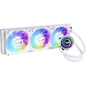 Valkyrie Chłodzenie wodne Jarn 360 ARGB Białe, CPU waterkoelers, Wit
