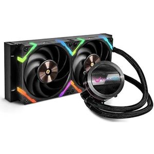 Valkyrie - Dragonfang 240 Argb Vloeistofkoeling - Aluminium - Koper - 2 Fans